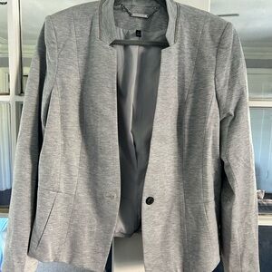 White House Black Market Light Gray Blazer